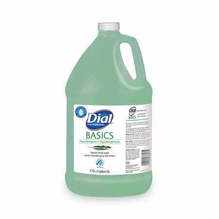 DIAL PROFESSIONAL Basics MP Free Liquid Hand Soap, Unscented, 3.78 L Refill Bottle DIA 33809EA